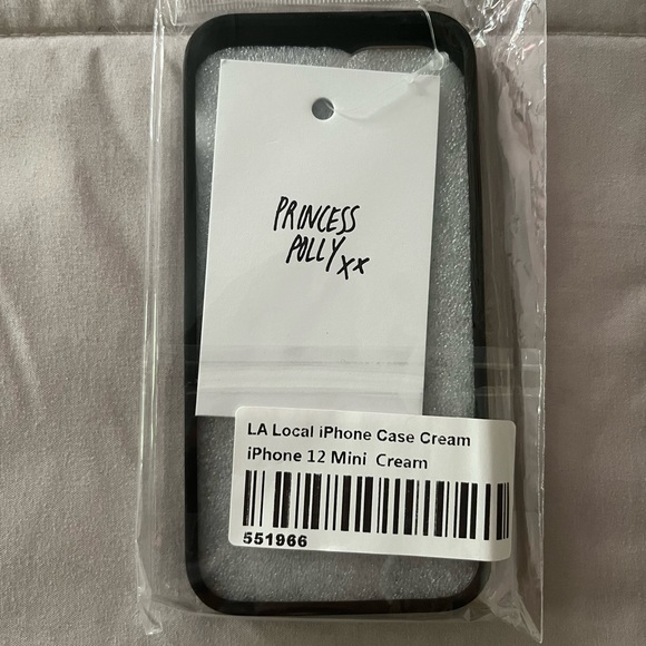 Princess Polly LA Local iPhone Case Cream | 12 Mini | NWT - Picture 5 of 5